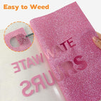 HTVVETUR Glitter Heat Transfer Vinyl - Image 3