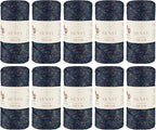 10 Skeins of Sensy Premium 2mm 251 Yards Sparkle Polyester Rope 90% by SSENSY