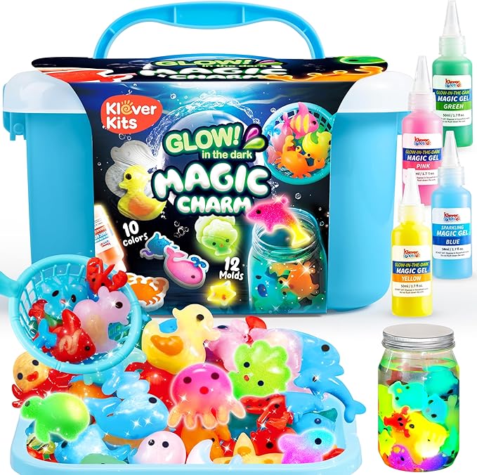Klever Kits Glow-in-The-Dark Water Gel Kit, Magic Fairy Water Pets Toy Kit by KleverKits
