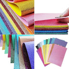 Glitter Felt, Glitter Sheets, 8 x12 inches Felt Glitter - Image 6