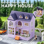 Flever Dollhouse Miniature DIY House Kit Creative Room - Image 2