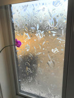 Window Film Privacy Stained Glass Frosted Decoration Static Cling Removable - Image 3