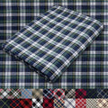 Pico Textiles 1 Yard Green and Blue Tartan Plaid Flannel Fabric by PicoTextiles
