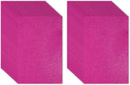 PATIKIL 30Sheets Purple Red EVA Glitter Foam Sheet 11.8 x 7.9 Inch 2mm Thick by PATIKIL