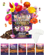 Fairy Garden Seed Kit | 5 Flower Varieties by TactikoSurvival