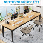 Tribesigns 78.7 Inches Extra Long Computer Desk 2 Person Desk, Double Long Desk - Image 5