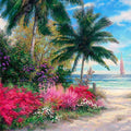 DIAMOND ART CLUB Ocean Whisper Path Diamond Painting Kit, Fun DIY Crafts by DIAMONDARTCLUB