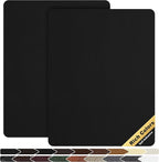 KING MOUNTAIN Leather Repair Patch, 2 Packs 9 x 11 Inches self Adhesive Leather by ForABetterHomeLife