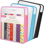 Caydo 3 Pack Scrapbook Paper Storage, Vinyl Paper by Caydo