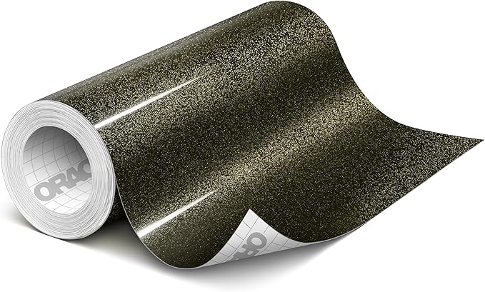 ORACAL 851 Cast Golden Knight Metallic Sparkle Glitter Craft Film Premium by Orafol
