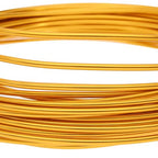 The Beadsmith Anodized Aluminum Wire – 12 Gauge – 39 feet – Gold Color – - Image 3