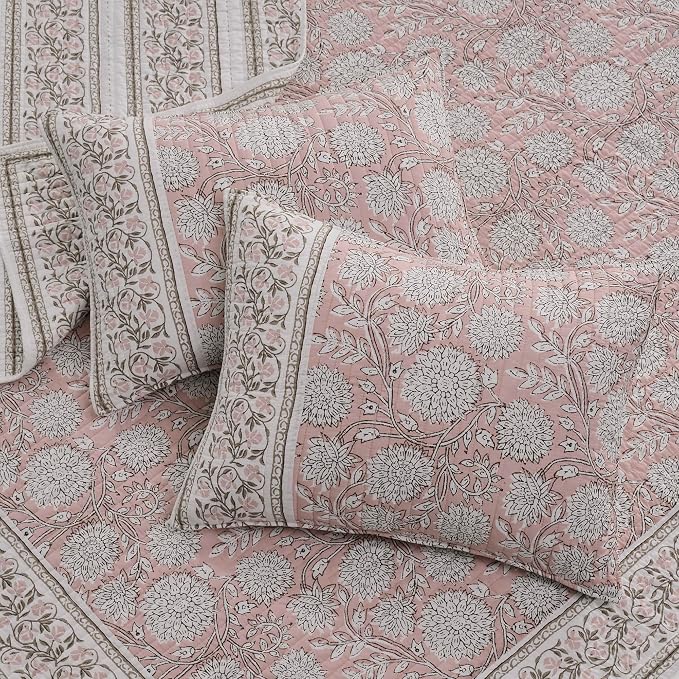 Levtex Home Adare Blush Reversible Twin/Twin XL Quilt Set - Image 4