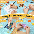 Premium Idemeet Self Healing Cutting Mat 18'' x 12'', A3 Non-slip Sewing Mat - Image 7