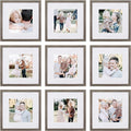 Sheffield Home 9 Piece Gallery Wall Frame Set, 12x12 Inch by SheffieldHome