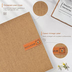 Popotop Large Photo Album Self Adhesive 4x6 5x7 8x10 Scrapbook Album DIY - Image 3