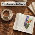 NEGEKFKX 6 Pcs Cross Stitch Bookmark Kit - Image 3