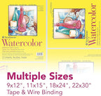 Strathmore 300 Series Wire Bound Watercolor Pad, 140 lb. Cold Press, 11 X 15 - Image 5