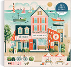 Galison Beside The Sea – 500 Piece Puzzle Fun and Challenging Activity - Image 2