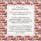 100% Cotton Fabric by the Yard – Turkish Quality Quilting & Sewing Fabric - Image 4