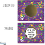 My Scratch Offs 20 Pack Mardi Gras Make Your Own DIY Scratch Off Cards & - Image 5