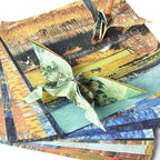 Origami Paper Kit 100 Sheets 6 Inch Square Double Sided Color 20 Vivid Colors - Image 5