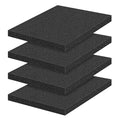 4 PCS Polyurethane Foam Sheets 12" L x 12" W x 1" T Packing Foam Inserts by MYFAMIREA