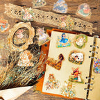 60Pcs Kawaii Girls Stickers for Journaling - Image 3