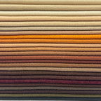 24 Rolls 8"x18" 1.4mm Thick Soft Felt Fabric Sheet 24 Assorted Earth Tone - Image 2