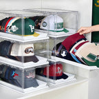 Vtopmart 6 Pack Stackable Baseball Caps Organizer, Each Holds 12 hats | Each by Vtopmart