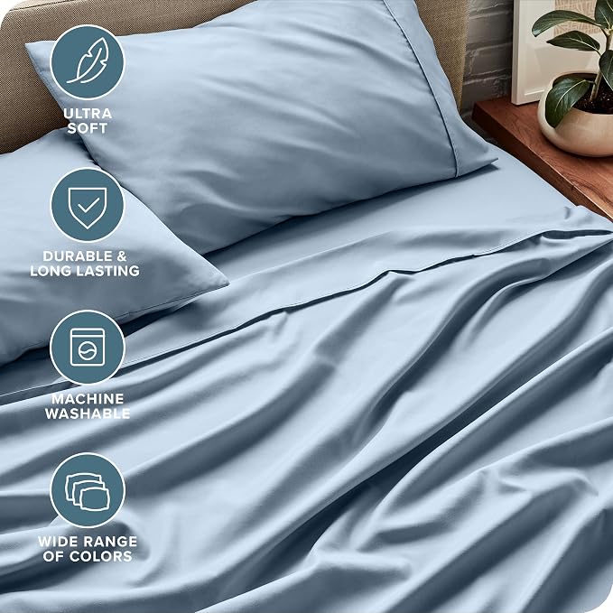 Bare Home Twin XL Sheet Set - Image 4