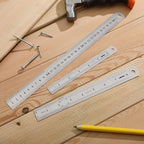 Mr. Pen- Metal Straight Edge Ruler, Imperial & Metric Measurements - Image 7