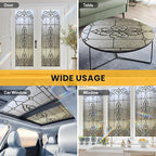 Stained Glass Window Privacy Film Static Cling - Image 8