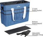JJRING Craft Organizer Tote Bag, Large Art Storage Caddy - Image 3
