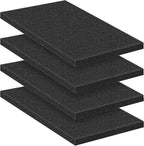 4 Pcs Pick and Pluck Foam Sheets 16" L x 12" W x 1" T Polyurethane Pick Apart by MYFAMIREA