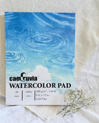 Caeluvia 100% Cotton Watercolor Paper Pad 9x12 Inch, 30 Sheets, 140lb Cold - Image 2