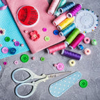 Embroidery Scissors Set with Leather Sheaths - Image 6