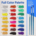 Crafts 4 All Acrylic Paint Set for Adults and Artists - Image 5