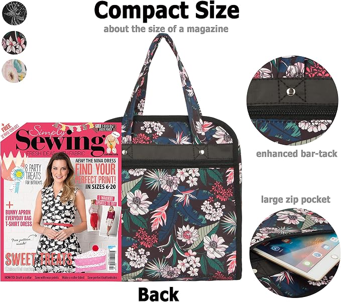 PACMAXI Sewing Accessories Storage Bag, Craft Tools | Roomy carry bag - Image 5