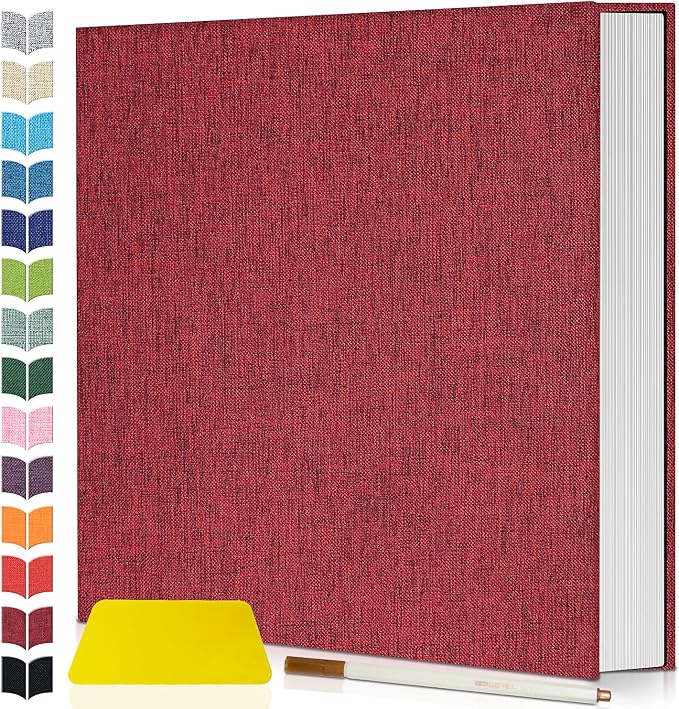 Artfeel Photo Album Self Adhesive Scrapbook, Large Photo Book by Artfeel