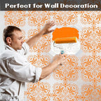 Mandala Stenils for Painting on Wood, Plastic Reusable Rangoli Stencils for DIY - Image 7