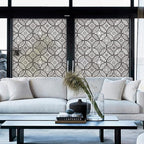 DKTIE Boho Stained Glass Look Window Privacy Film - Image 5
