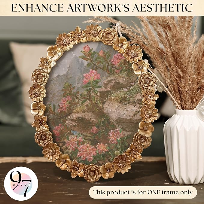 97 Decor Gold Vintage Picture Frames 8x10 - Image 2