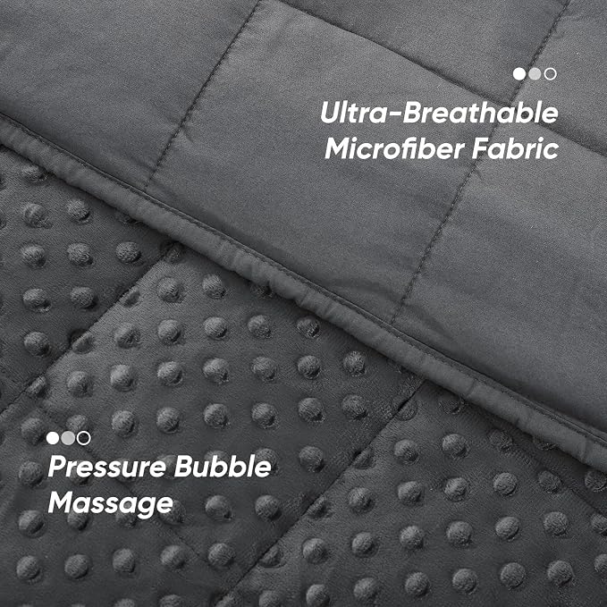 Weighted Blanket for Adults, Comfortable and Soft Throw Weighted Blanket - Image 2