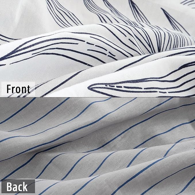LEMIROE Botanical Cotton Comforter King Size - Image 4