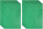 PATIKIL Green Shiny EVA Glitter Foam Sheet 16x12 Inch 2mm Thick by PATIKIL