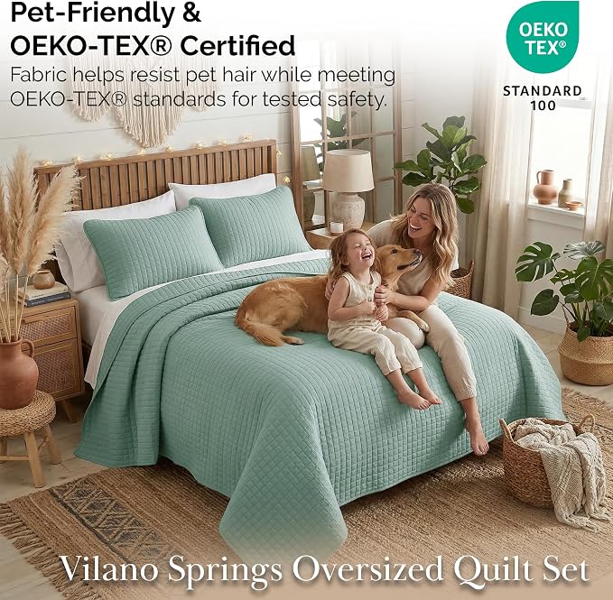 Southshore Fine Living, Inc. Quilts, Queen Size/Full Quilt Bedding Set - Image 5