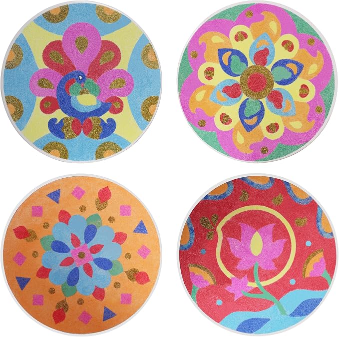 Kulture Khazana: Make Your Own Rangoli Mandala Sand Art Ki - Image 3