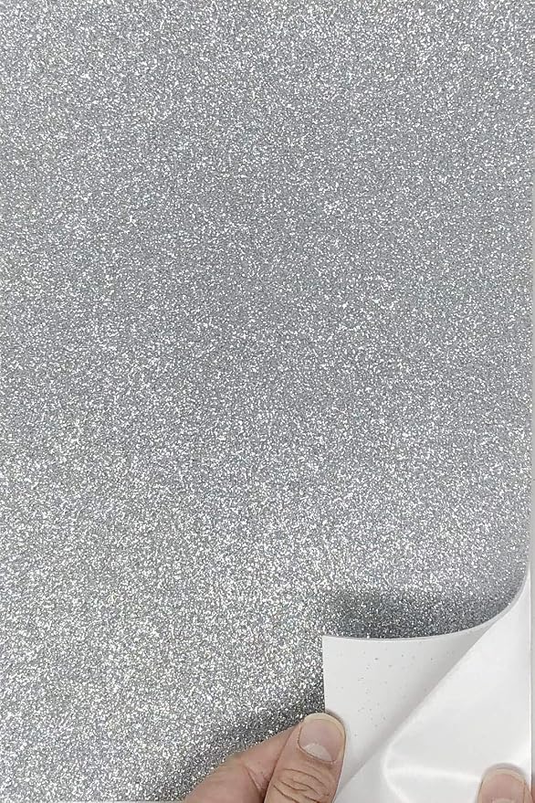 Allgala 12 Pack Glitter EVA Foam Paper 8"x12" Sheets by Allgala