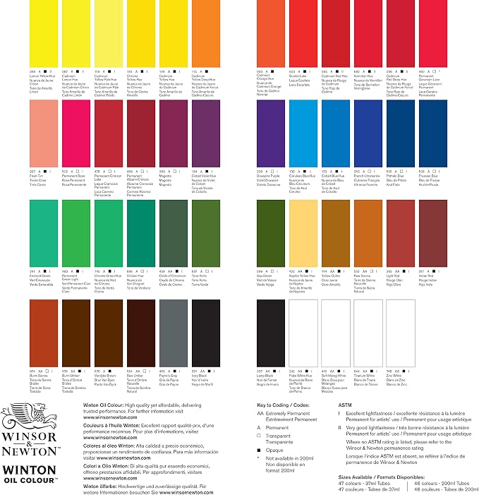 Winsor & Newton Winton Oil Color, 37ml Tube, Titanium White - Image 3