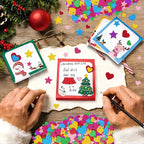 Foam Stickers, 7 Sheets 3D Glitter Foam Heart Stickers - Image 8